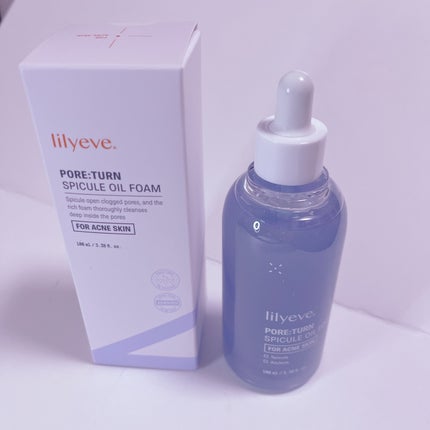 ポアターンスピキュールオイルフォーム/リリーイブ/オイルクレンジングを使ったクチコミ(4枚目)