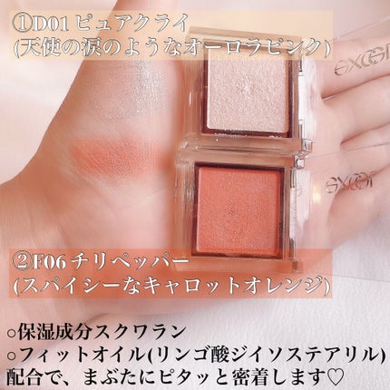 アイプランナー/excel/単色アイシャドウを使ったクチコミ(2枚目)