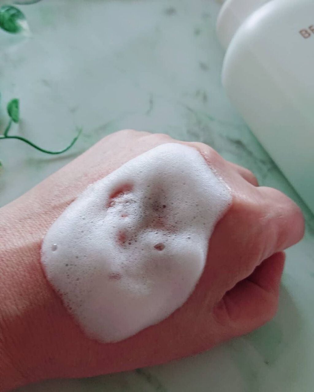 エッセンシャル ワンステップクレンズ/BENEFIQUE/洗顔フォームを使ったクチコミ(4枚目)