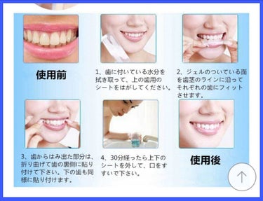 ゆきまる on LIPS 「3DWHITETEETHWHITENINGSTRIPS～使い方..」（2枚目）