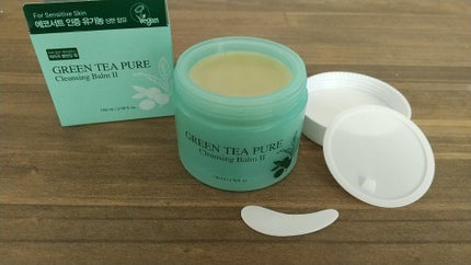 グリーンティーピュアクレンジングバームⅡ/YADAH/クレンジングバームを使ったクチコミ(1枚目)