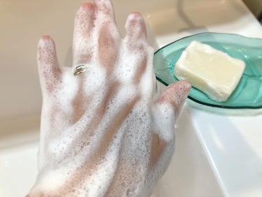 ぴぴちゃん22@フォロバ100％ on LIPS 「敏感肌やお肌の弱い方用お肌に優しい手作り洗顔石鹸🧼マイルドラベ..」（5枚目）