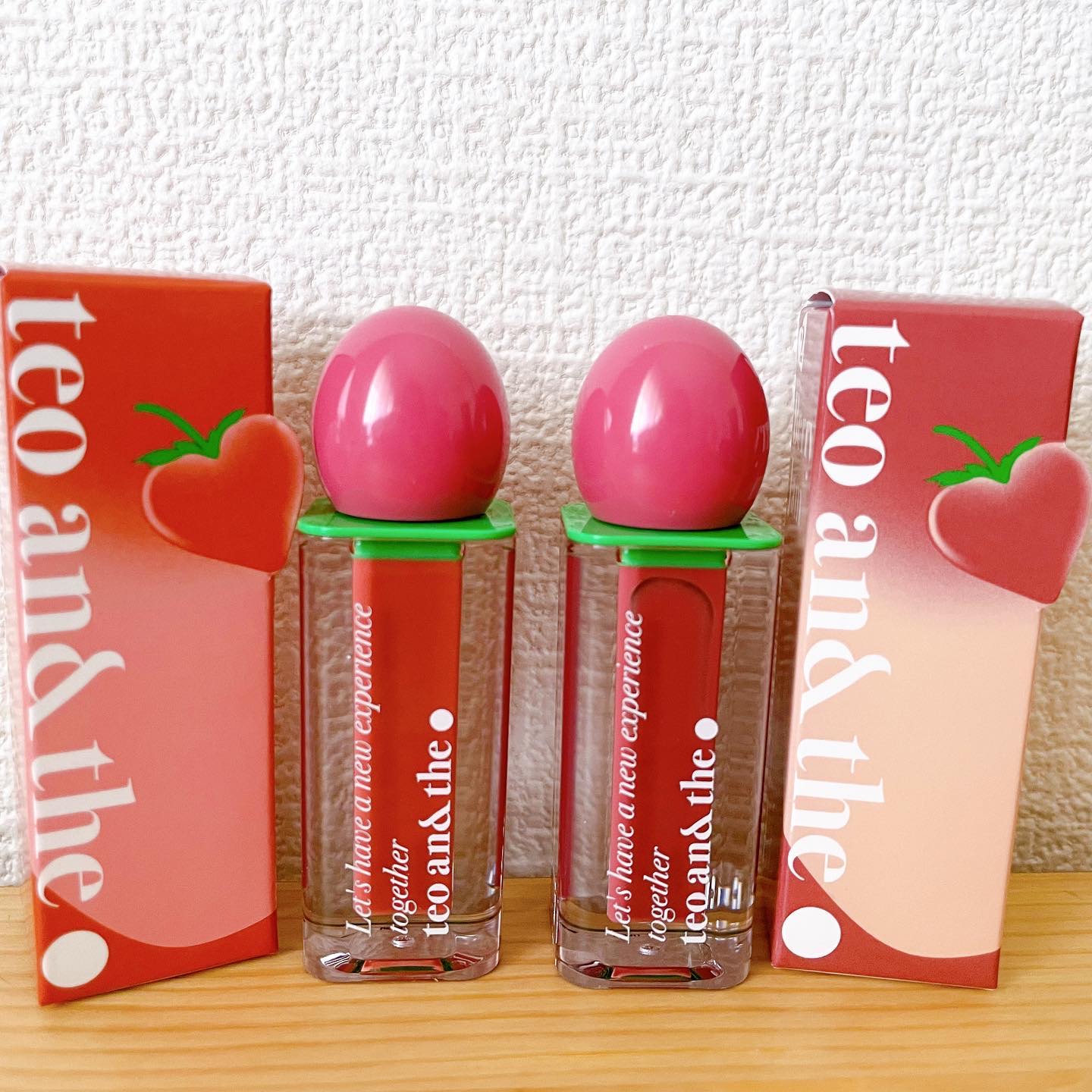 teo and the Verry Jellow/タオアンダー/リップグロスを使ったクチコミ（2枚目）