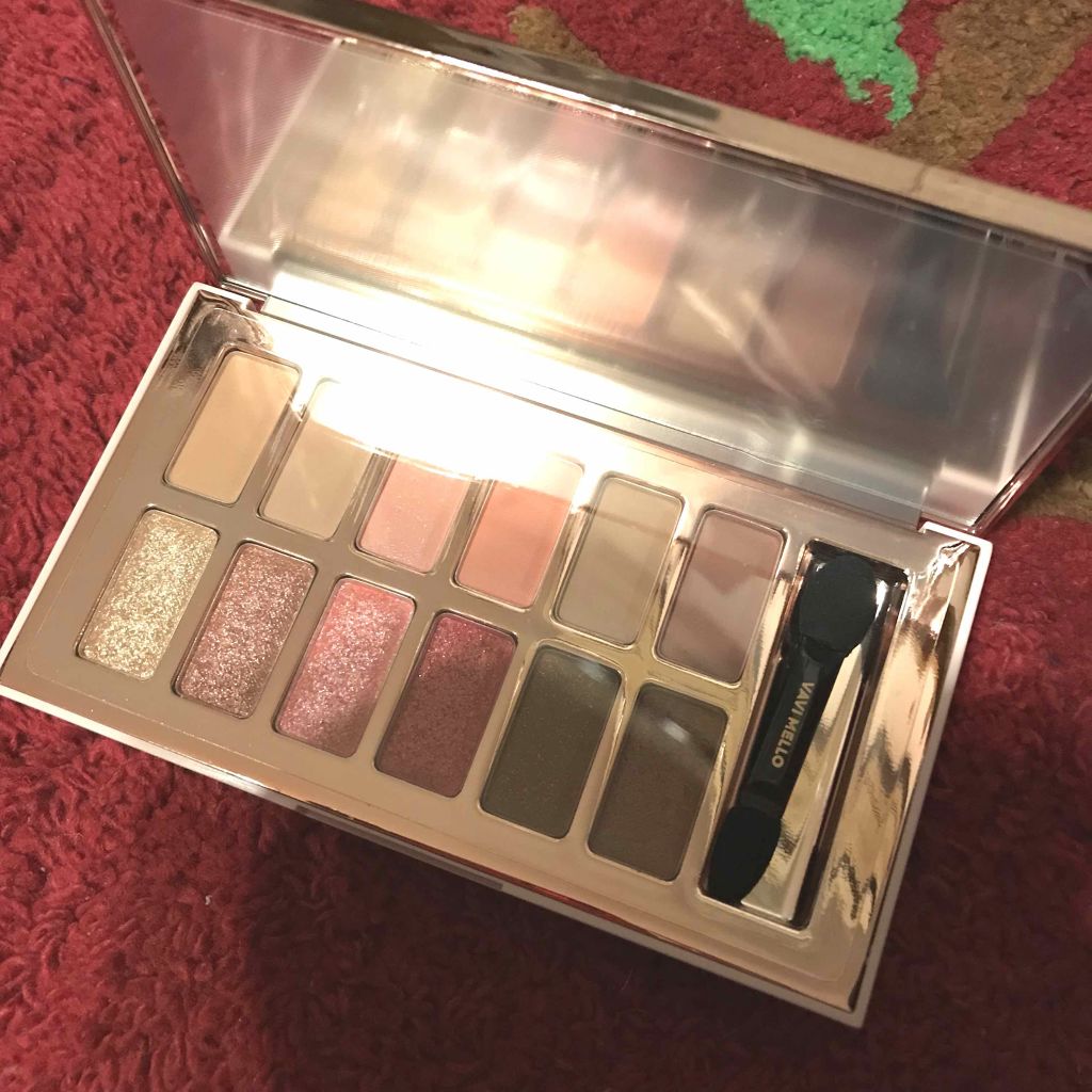 バレンタインボックス3ローズモーメント/VAVI MELLO/アイシャドウパレットを使ったクチコミ(2枚目)