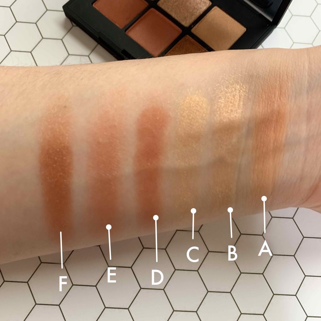 ヴォワヤジュールアイシャドウパレット/NARS/アイシャドウパレットを使ったクチコミ(3枚目)