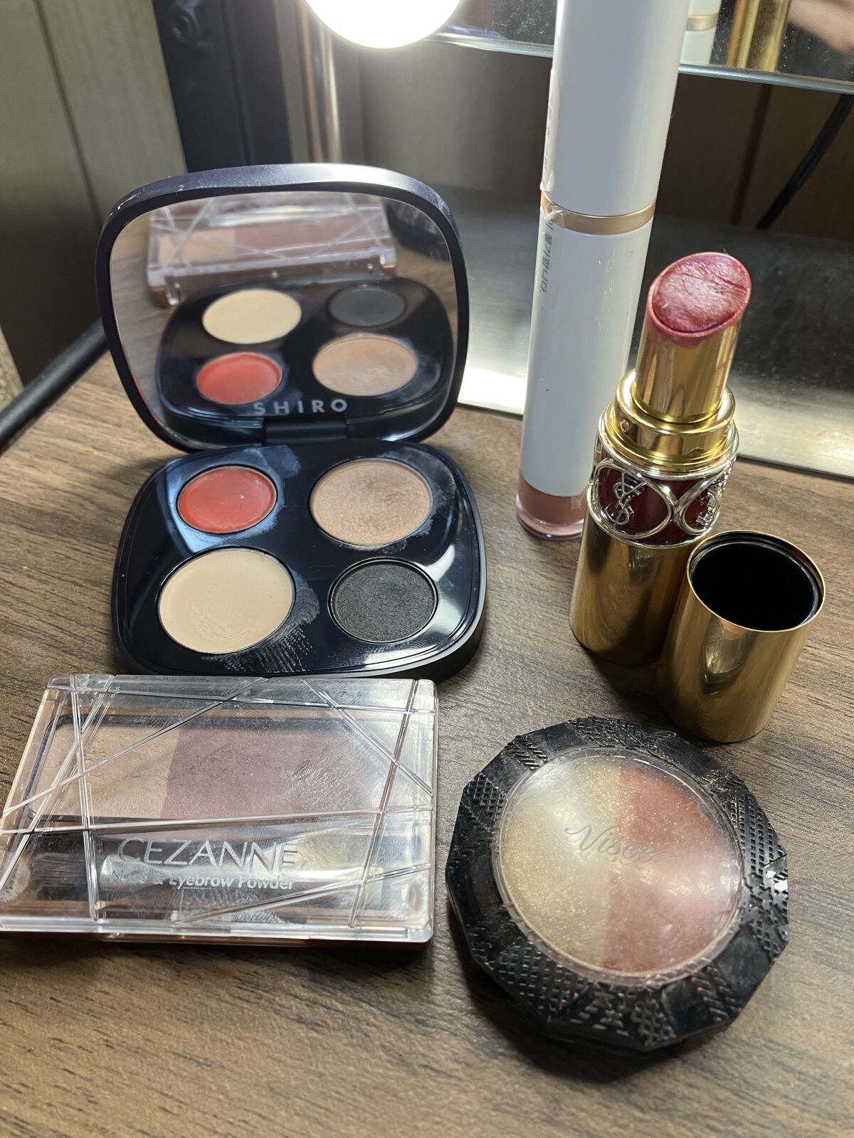 ルージュ ヴォリュプテ シャイン/YVES SAINT LAURENT BEAUTE/口紅を使ったクチコミ（3枚目）