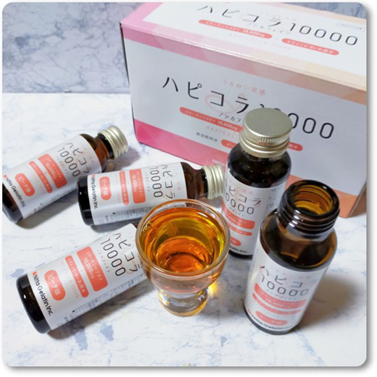 ハピコラ10000/Nitta Biolab(ニッタバイオラボ)/美容ドリンクを使ったクチコミ（2枚目）