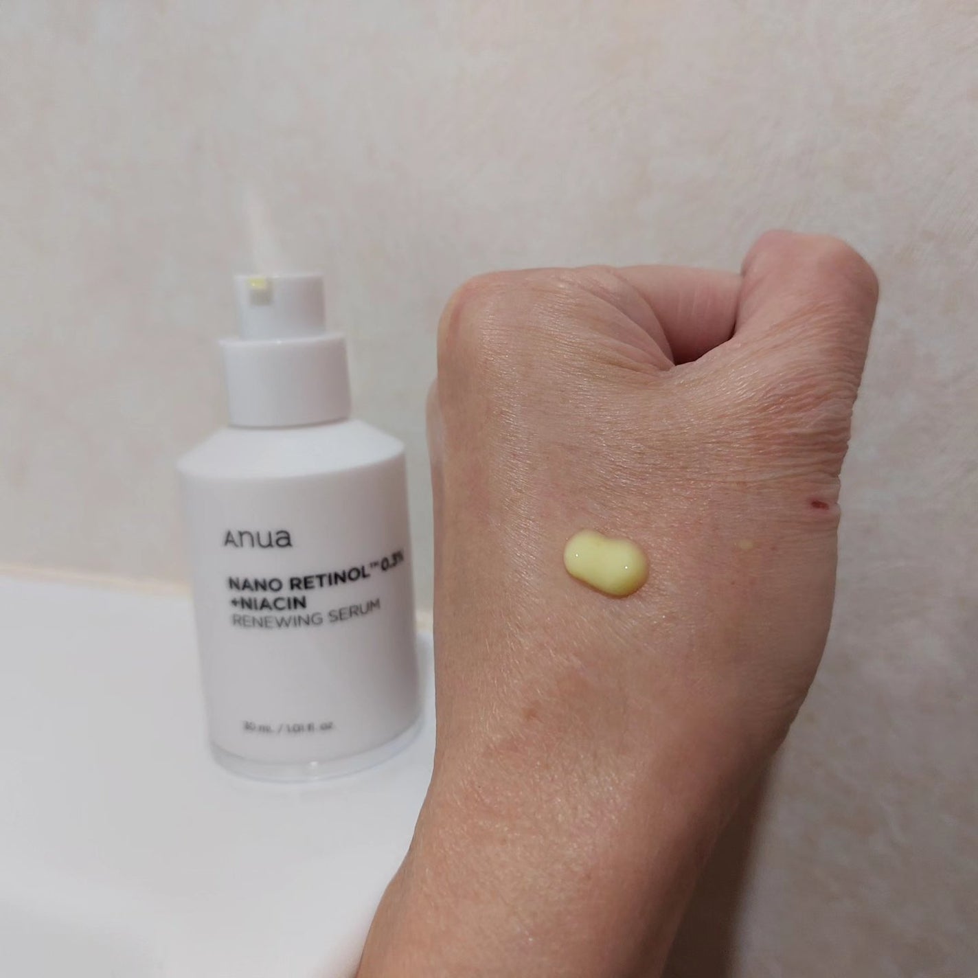レチノール0.3 ナイアシンリニューイングセラム/Anua/美容液を使ったクチコミ(3枚目)