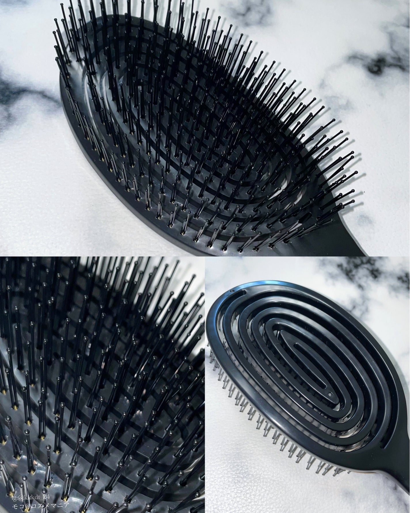 デタングリングブラシ 3Dスーパーフィット/マペペ/ヘアブラシを使ったクチコミ(4枚目)