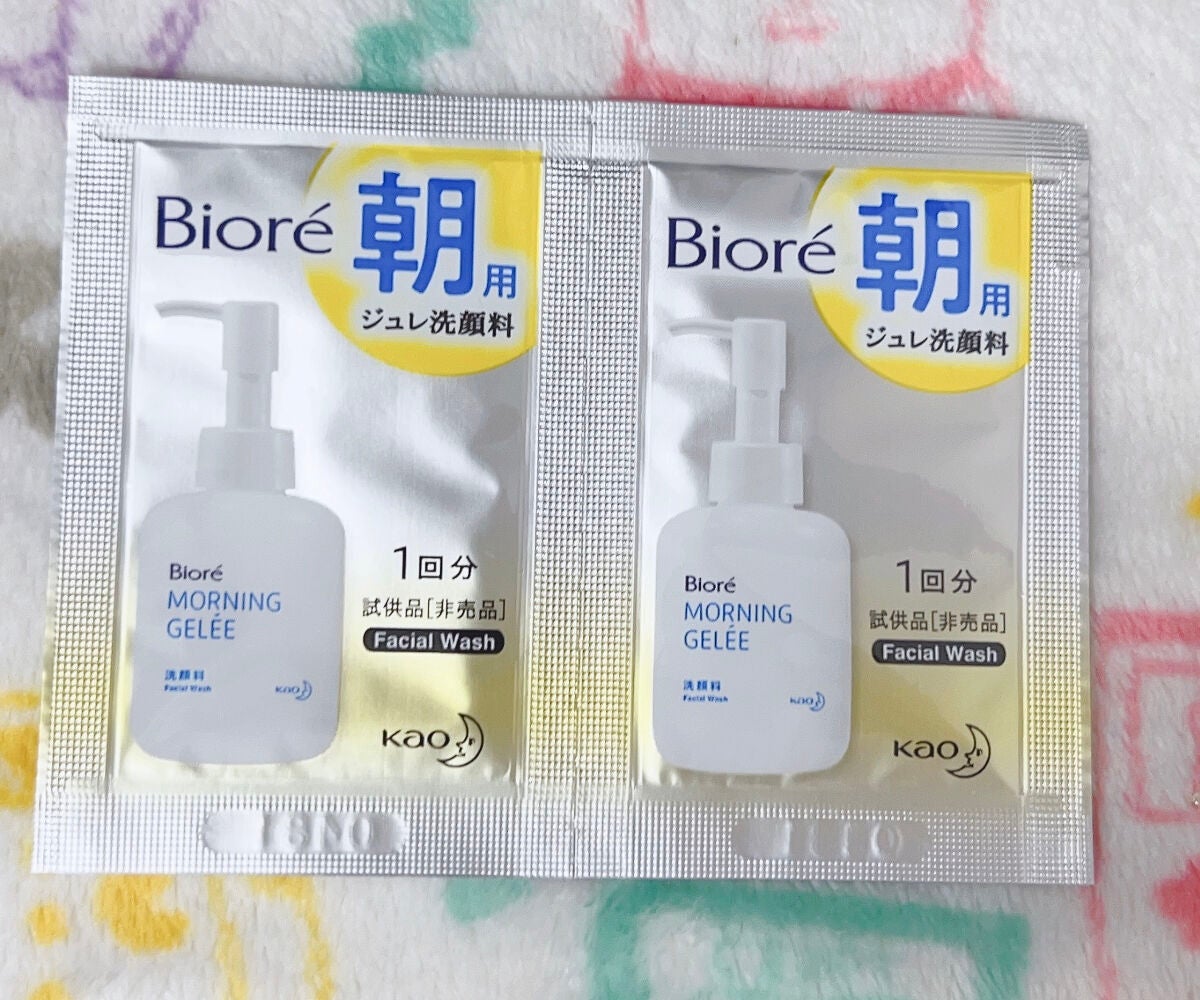 朝用ジュレ洗顔料/ビオレ/その他洗顔料を使ったクチコミ(1枚目)