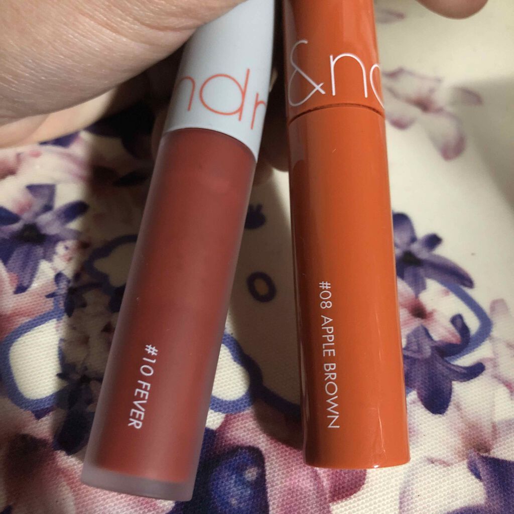 ゼロベルベットティント/rom&nd/リップティントを使ったクチコミ（1枚目）