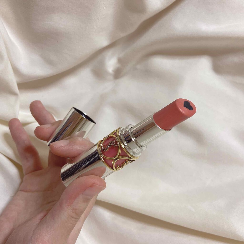 ヴォリュプテ プランプインカラー 1 マッド ヌード/YVES SAINT LAURENT BEAUTE/口紅を使ったクチコミ（1枚目）