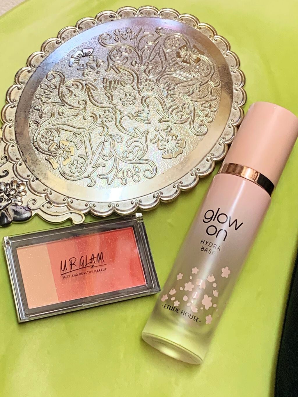 UR GLAM GRADATION CHEEK/U R GLAM/パウダーチークを使ったクチコミ(3枚目)