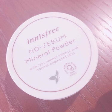 ノーセバム ミネラルパウダー/innisfree/ルースパウダーを使ったクチコミ（1枚目）