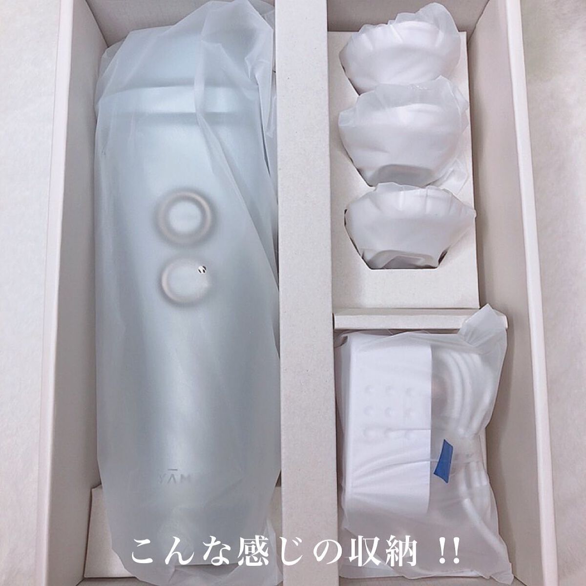 レイボーテヴィーナス プロ/YA-MAN TOKYO JAPAN/家庭用脱毛器を使ったクチコミ(2枚目)