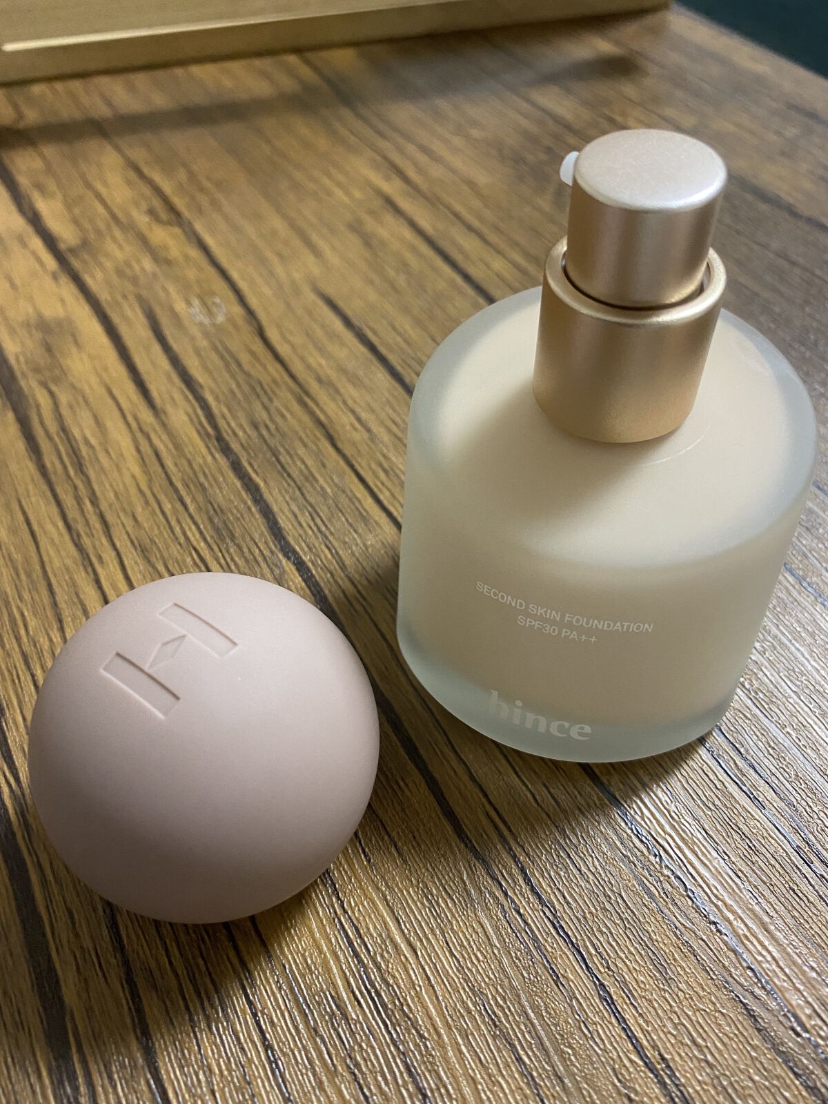 セカンドスキンファンデーション 17 ポーセリン/hince/リキッドファンデーションを使ったクチコミ（1枚目）