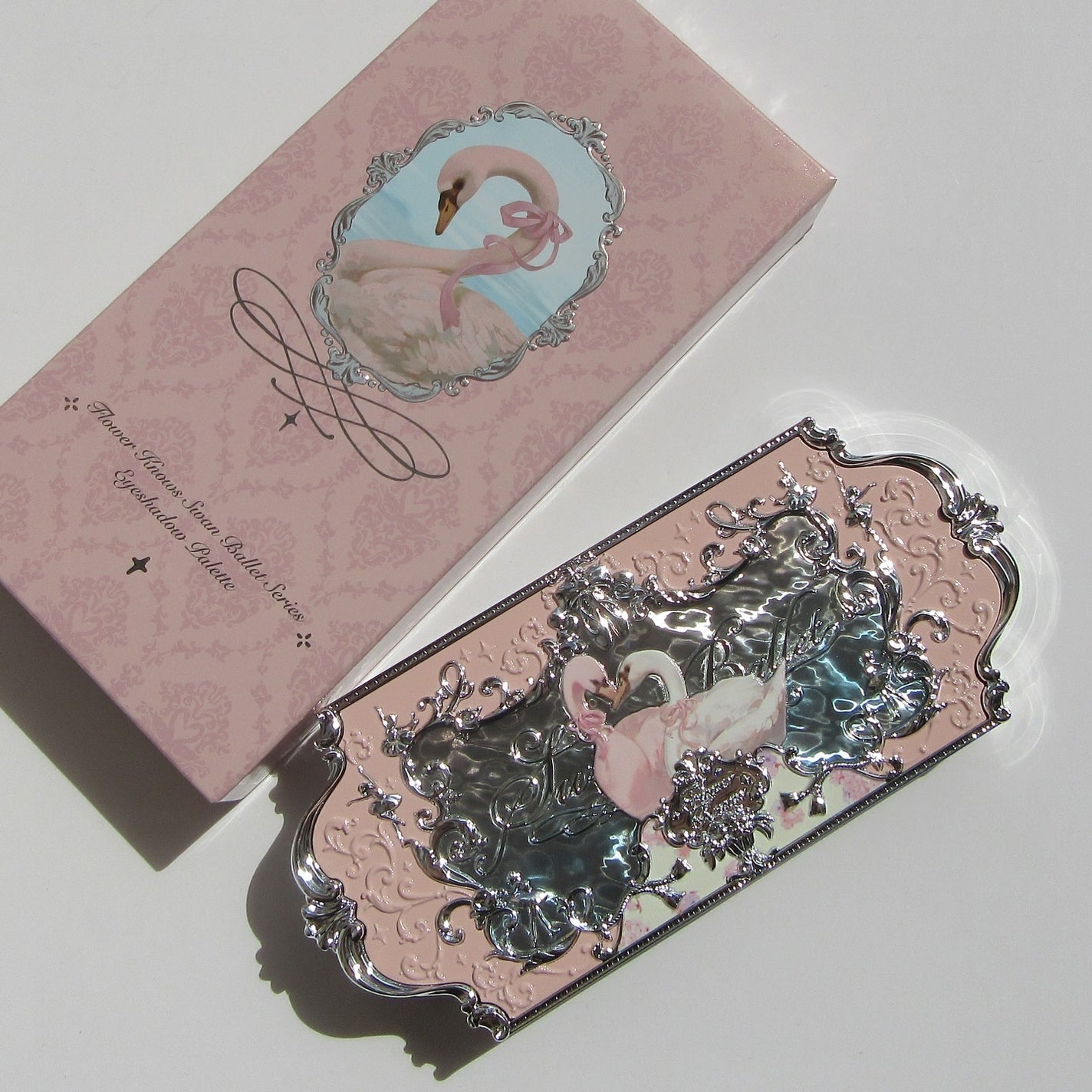 フラワーノーズスワンバレエシリーズ アイシャドウパレット/FlowerKnows/アイシャドウパレットを使ったクチコミ(2枚目)