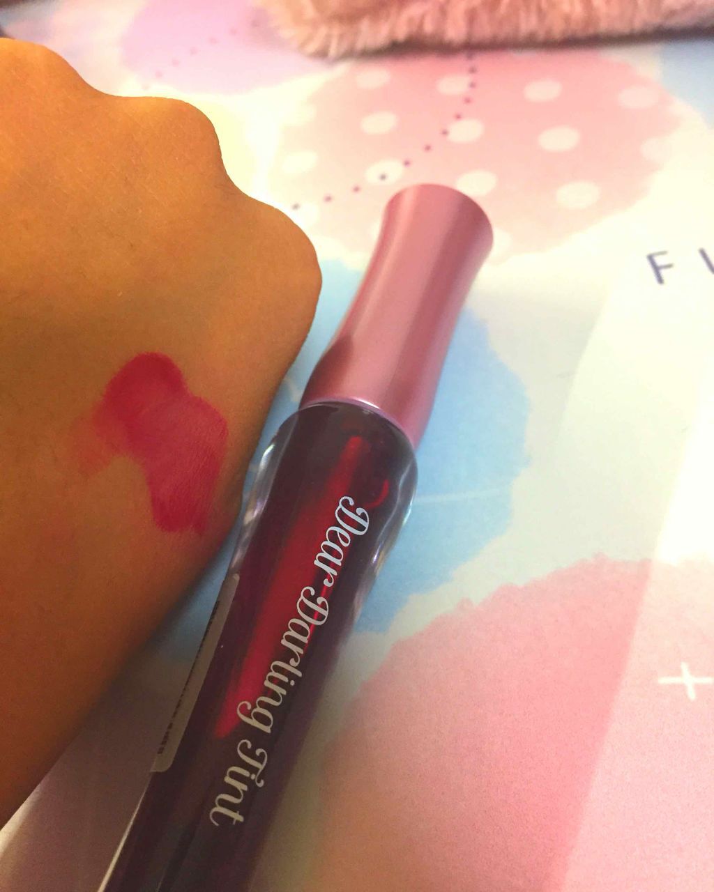 ディアダーリン リップティント(旧)/ETUDE/口紅を使ったクチコミ（1枚目）