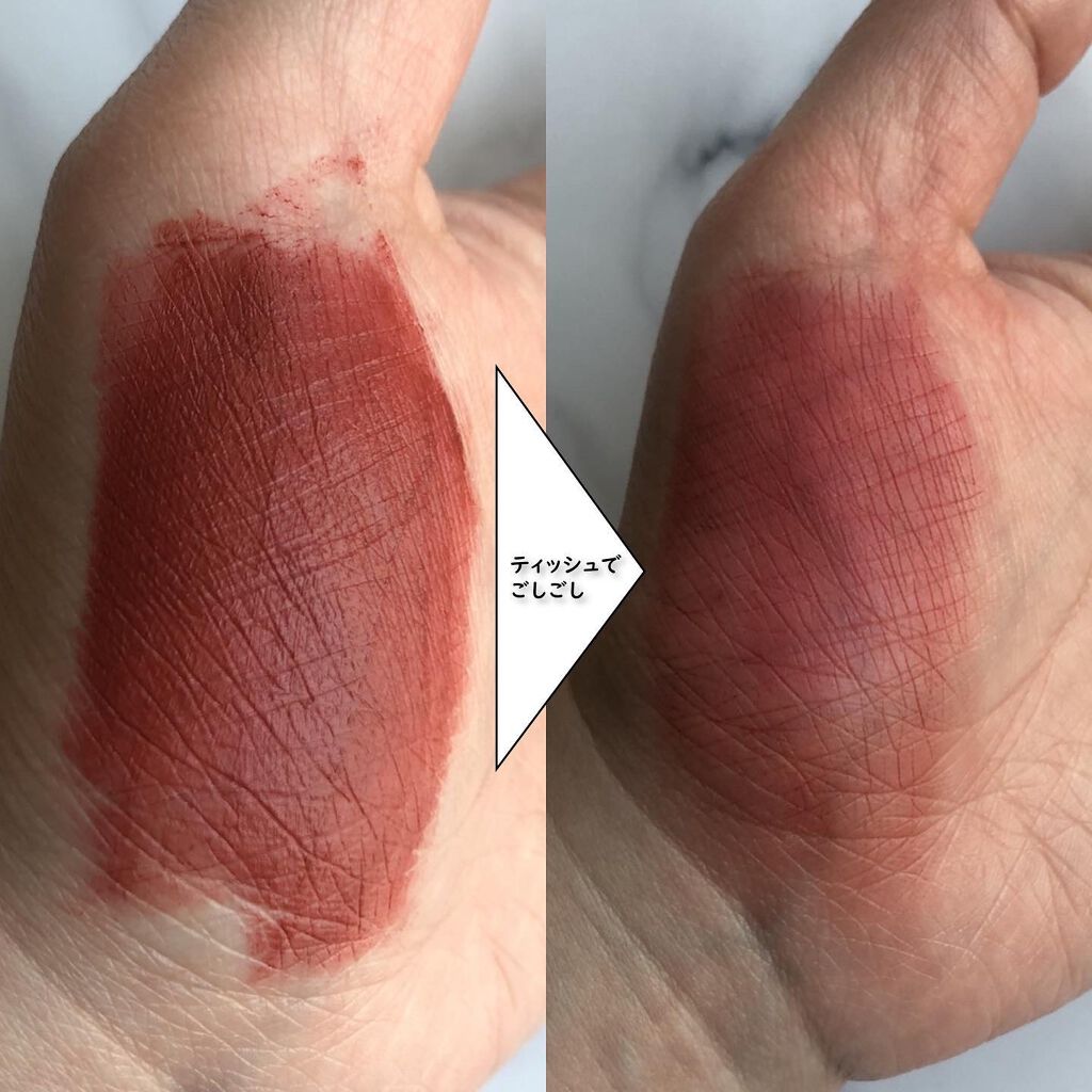 アーティスティックベルベットティント/A.BLACK/リップティントを使ったクチコミ（2枚目）