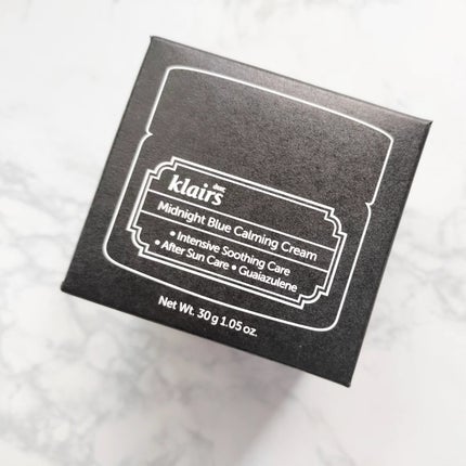 ミッドナイトブルーカーミングクリーム/Klairs/フェイスクリームを使ったクチコミ(4枚目)