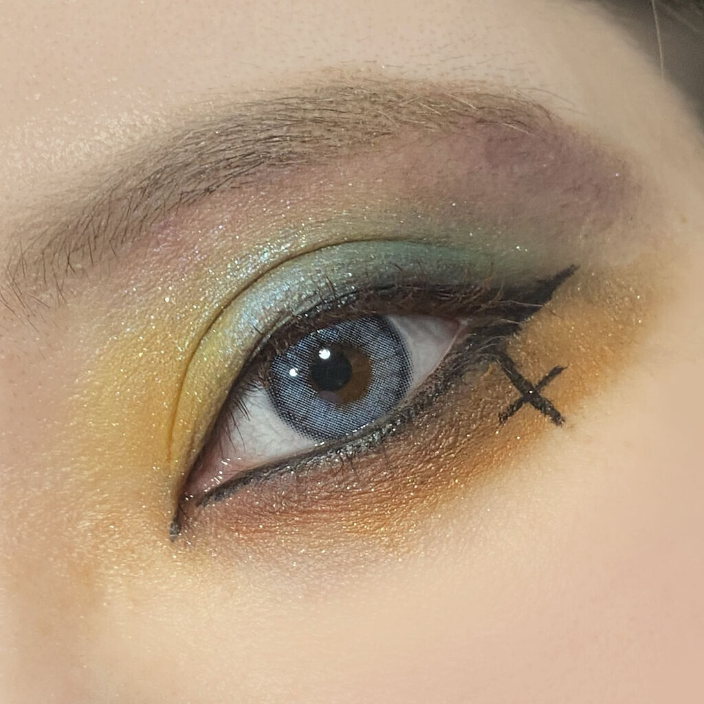 エモーションアイズ ブロウパウダー デュオ/DOLCE&GABBANA BEAUTY/パウダーアイブロウを使ったクチコミ（2枚目）