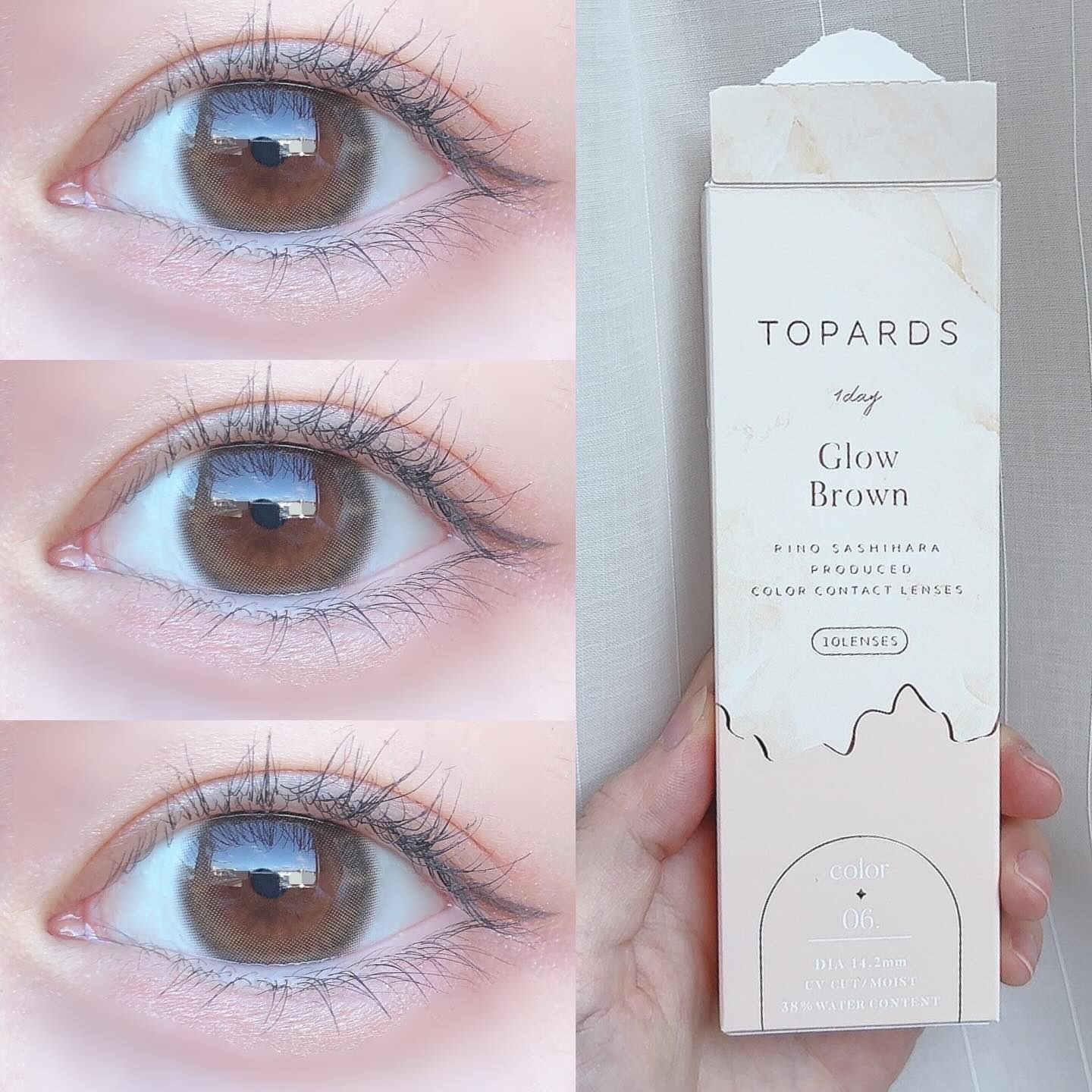 TOPARDS 1day/TOPARDS/ワンデー（１DAY）カラコンを使ったクチコミ（3枚目）