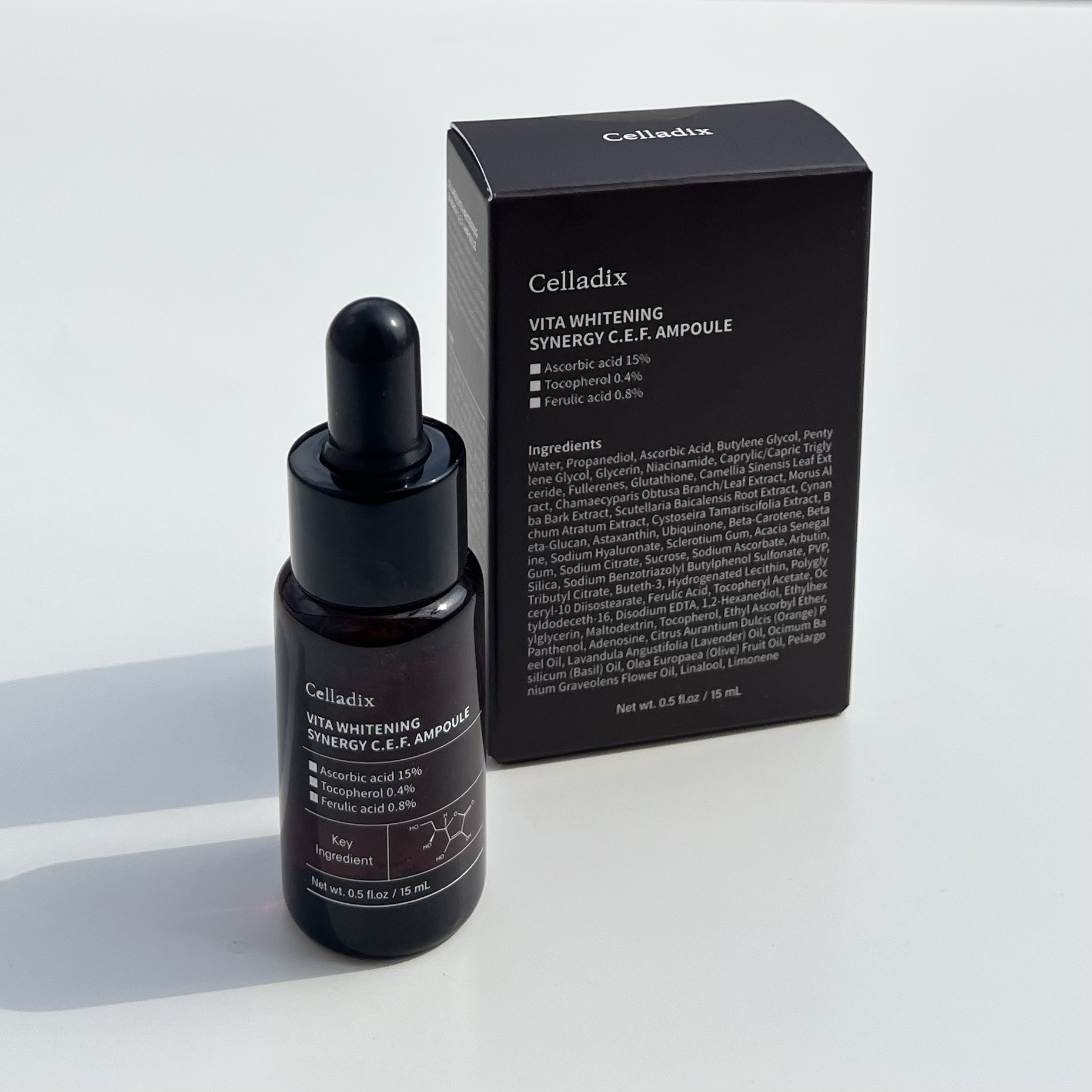 ビタホワイトニングシナジーC.E.F.アンプル/Celladix/美容液を使ったクチコミ（1枚目）