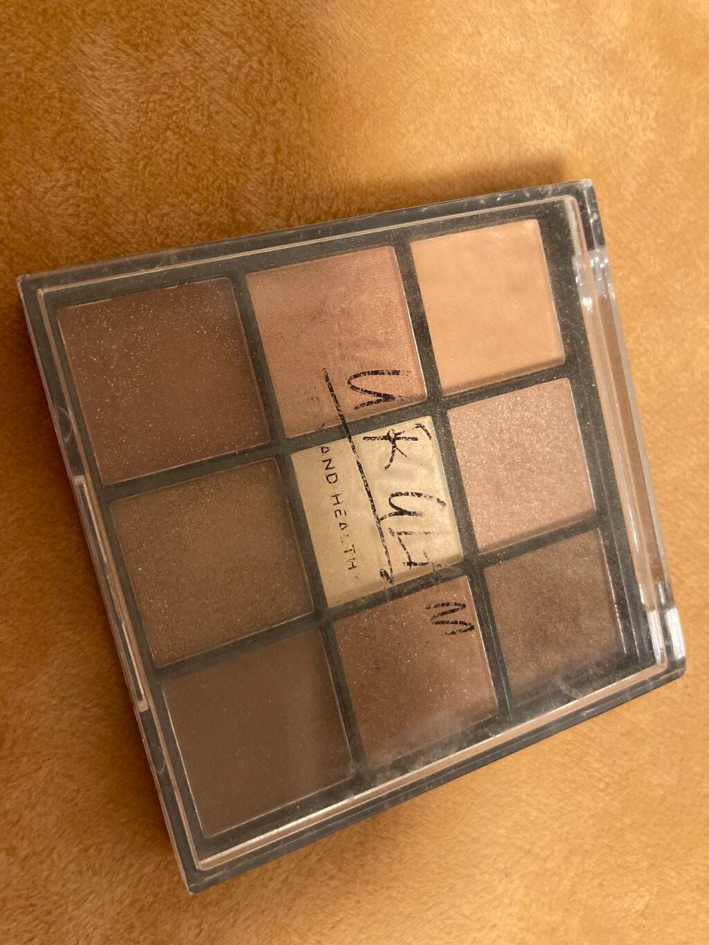 UR GLAM BLOOMING EYE COLOR PALETTE/U R GLAM/アイシャドウパレットを使ったクチコミ(1枚目)