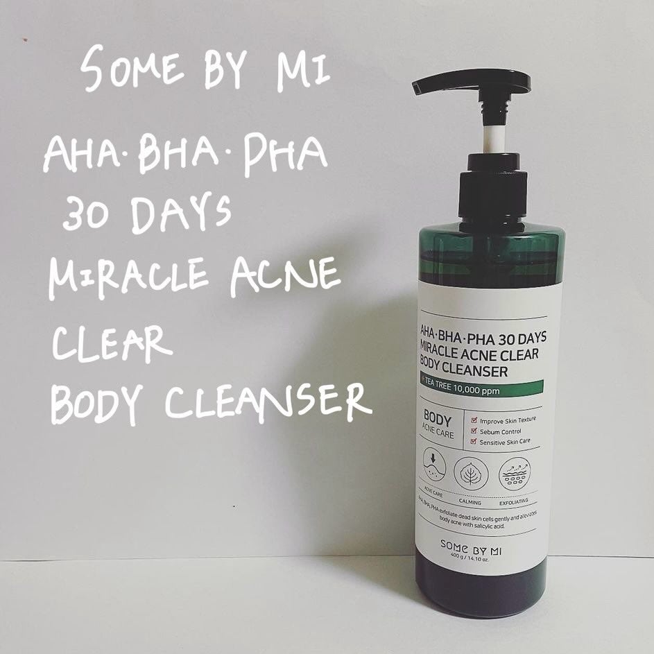 AHA·BHA·PHA 30デイズミラクルアクネボディクレンザー/SOME BY MI/ボディソープを使ったクチコミ(1枚目)