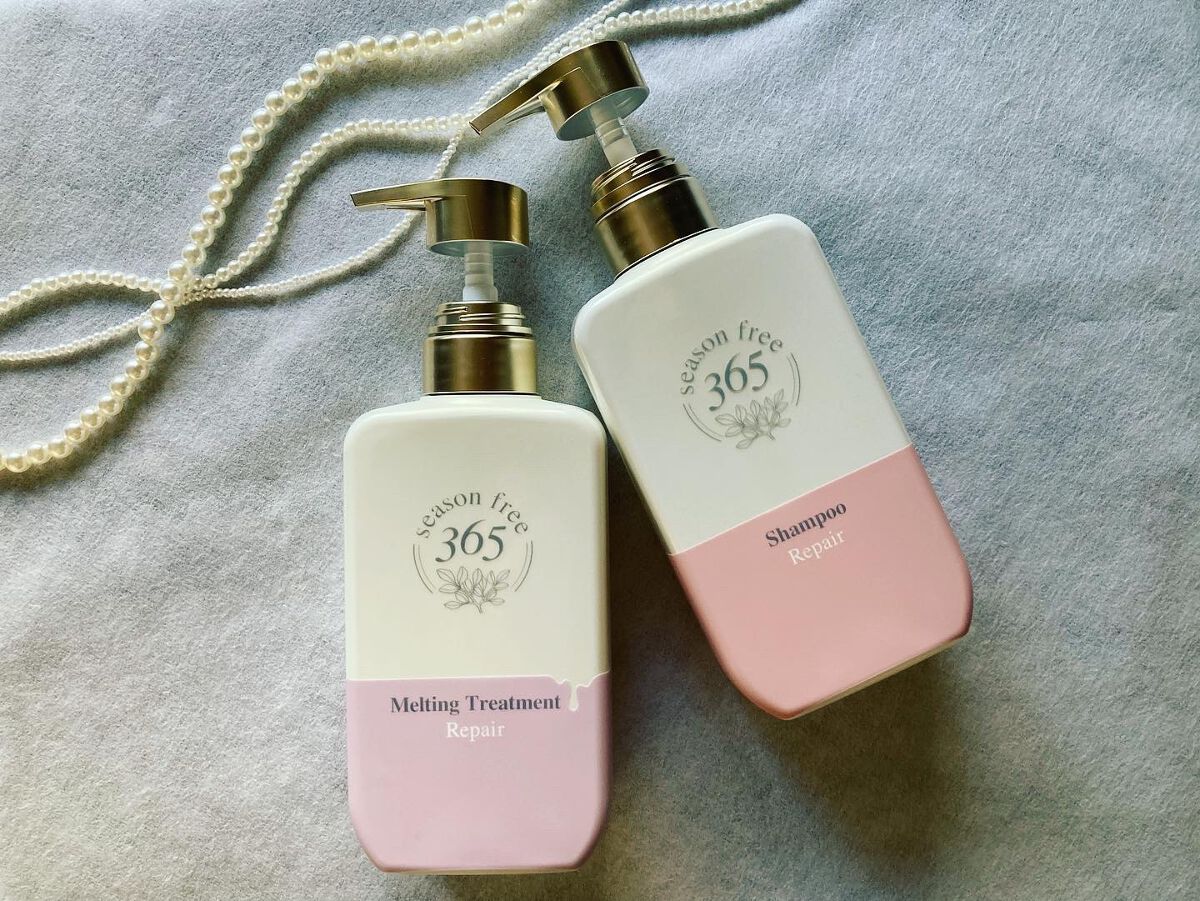 リペア シャンプー/メルティングトリートメント/season free 365/市販シャンプーを使ったクチコミ（2枚目）