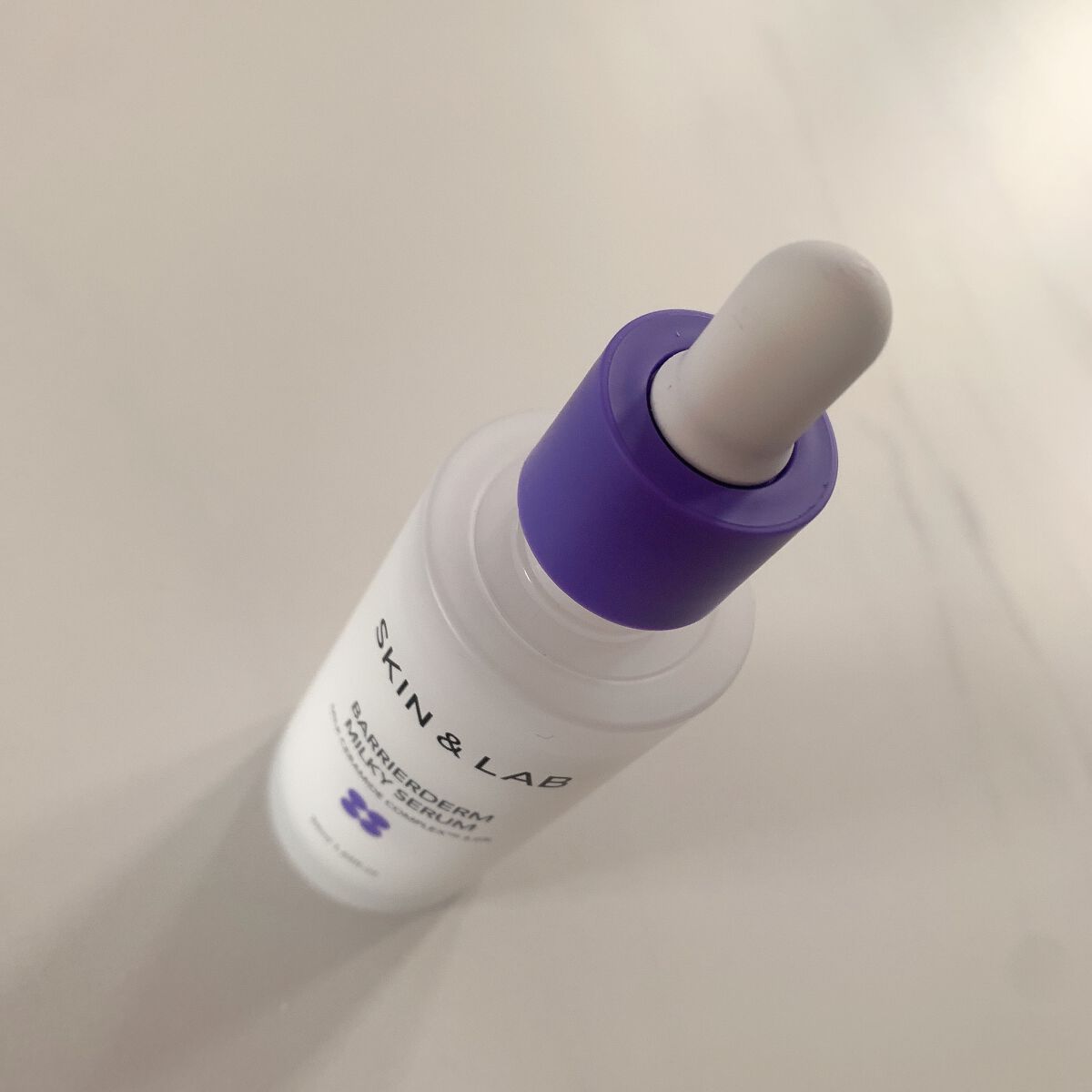 バリアダームミルキーセラム/SKIN&LAB/美容液を使ったクチコミ(3枚目)