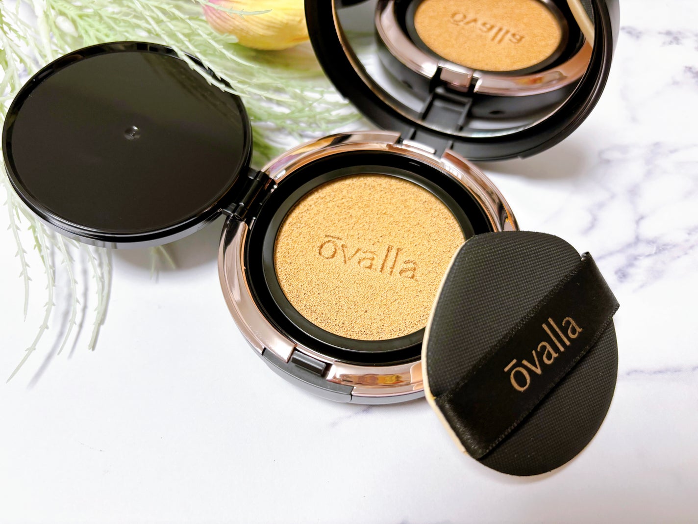 フコセンテラセラム イン クッション/ovalla/クッションファンデーションを使ったクチコミ(2枚目)