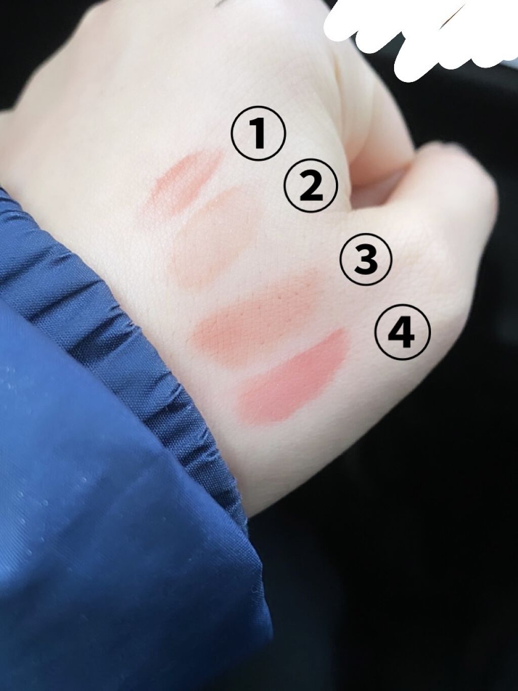 ジューシーラスティングティント/rom&nd/リップティントを使ったクチコミ（2枚目）