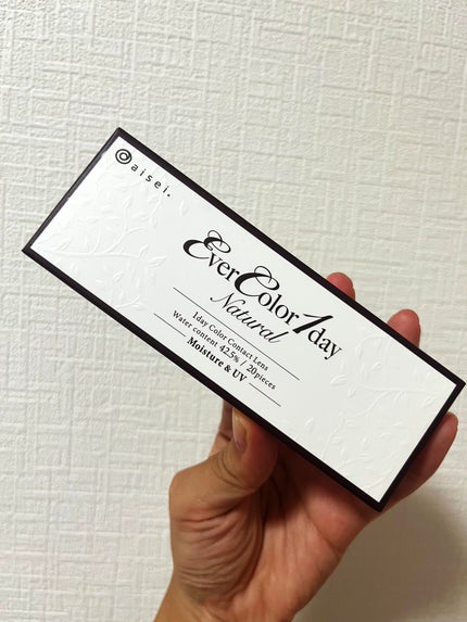 エバーカラーワンデー ナチュラル/エバーカラー/ワンデー(1DAY)カラコンを使ったクチコミ(1枚目)