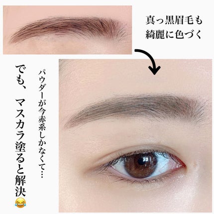 フィルム眉カラー/デジャヴュ/眉マスカラを使ったクチコミ(4枚目)