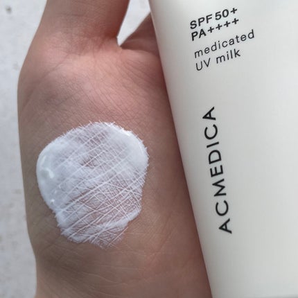 アクメディカ 薬用 UVミルク/ナリスアップ/日焼け止めミルクを使ったクチコミ(2枚目)