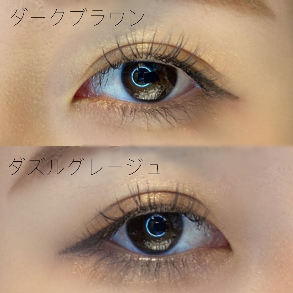 ハイパークリーミーアイライナー/アイプルーフ/ジェルアイライナーを使ったクチコミ(4枚目)