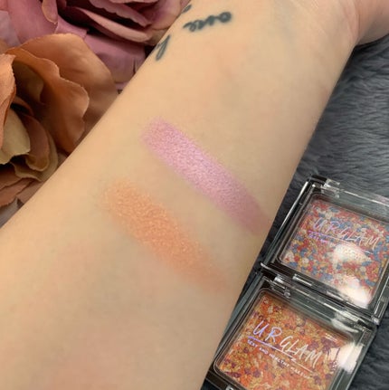 UR GLAM MARBLE EYESHADOW/U R GLAM/単色アイシャドウを使ったクチコミ(3枚目)