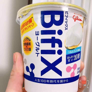 BifiXヨーグルト  ほんのり甘い脂肪ゼロ 375g /グリコ/食品を使ったクチコミ（1枚目）