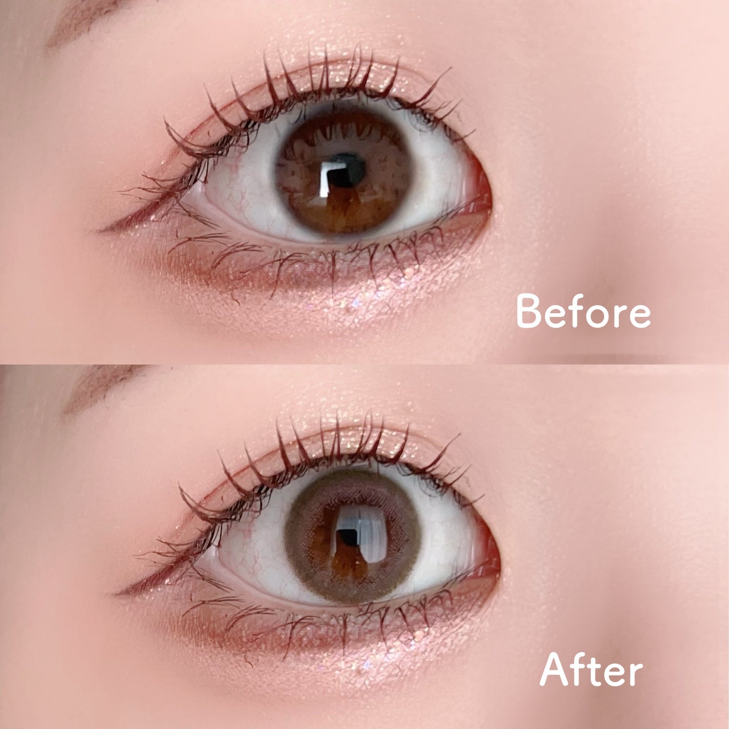 Chu's me monthly/Chu's me/1ヶ月(1MONTH)カラコンを使ったクチコミ(5枚目)