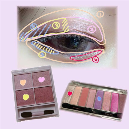 ファーストコレクションアイズ/VAVI MELLO/アイシャドウパレットを使ったクチコミ(2枚目)