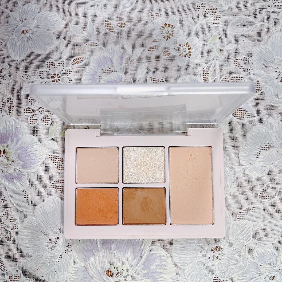 マルチカラーパレット ディアコーラル/and:ar/マルチパレットを使ったクチコミ（3枚目）