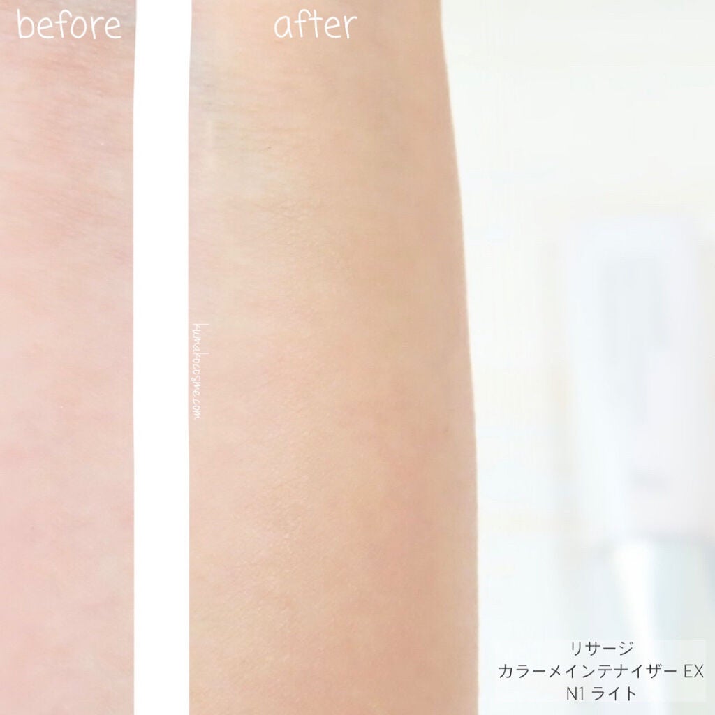 リサージ カラーメインテナイザー EX N1/リサージ/リキッドファンデーションを使ったクチコミ(6枚目)