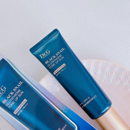 ブラックスネイルグルタチオントーンアップサン/Dr.G/日焼け止めクリームを使ったクチコミ(2枚目)