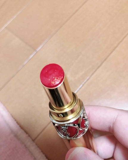 ルージュ ヴォリュプテ シャイン/YVES SAINT LAURENT BEAUTE/口紅を使ったクチコミ(1枚目)