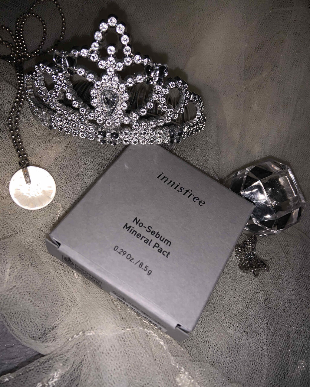 ノーセバム ミネラルパクト N/innisfree/プレストパウダーを使ったクチコミ（2枚目）