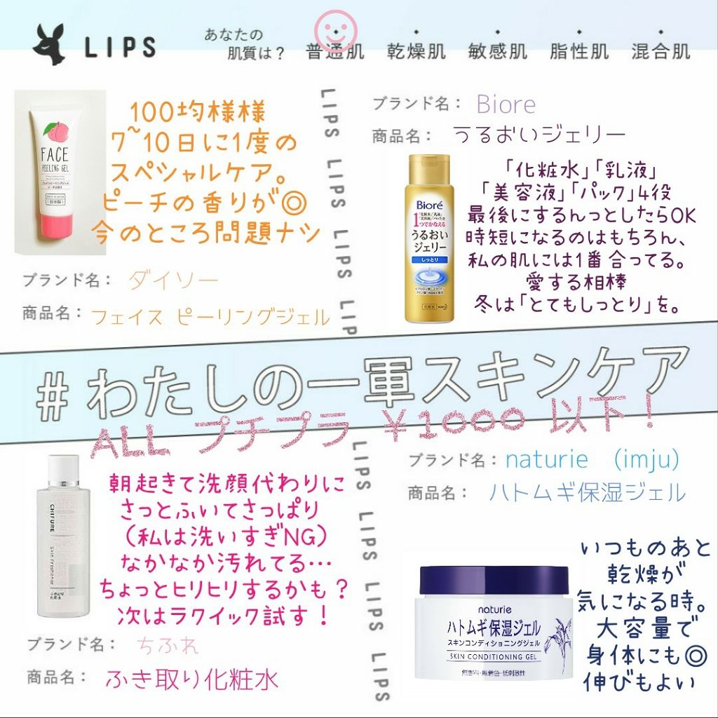 ハトムギ保湿ジェル(ナチュリエ スキンコンディショニングジェル)/ナチュリエ/美容液を使ったクチコミ(1枚目)