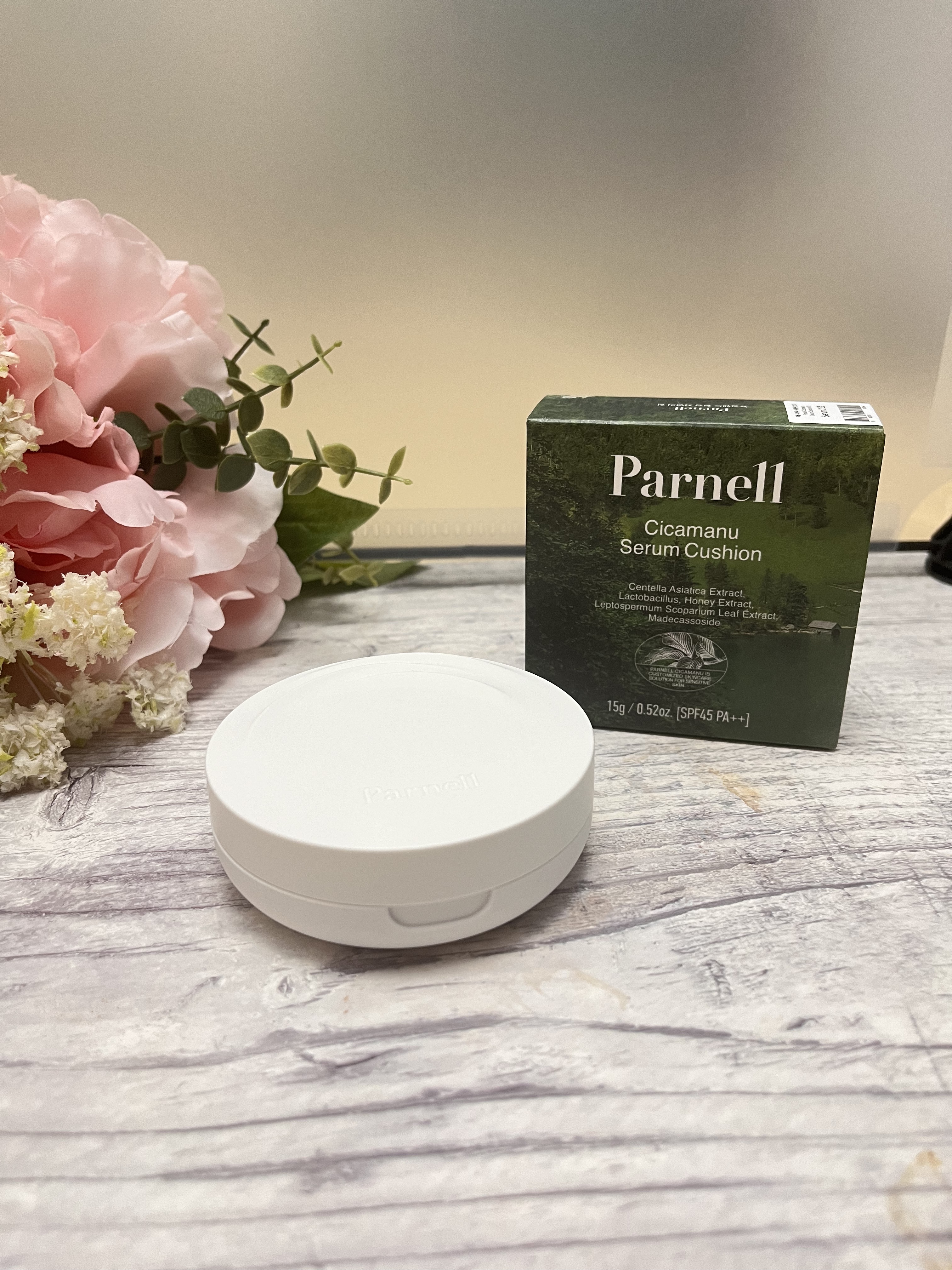 シカマヌ　セラム　クッションファンデ/parnell/クッションファンデーションを使ったクチコミ（1枚目）