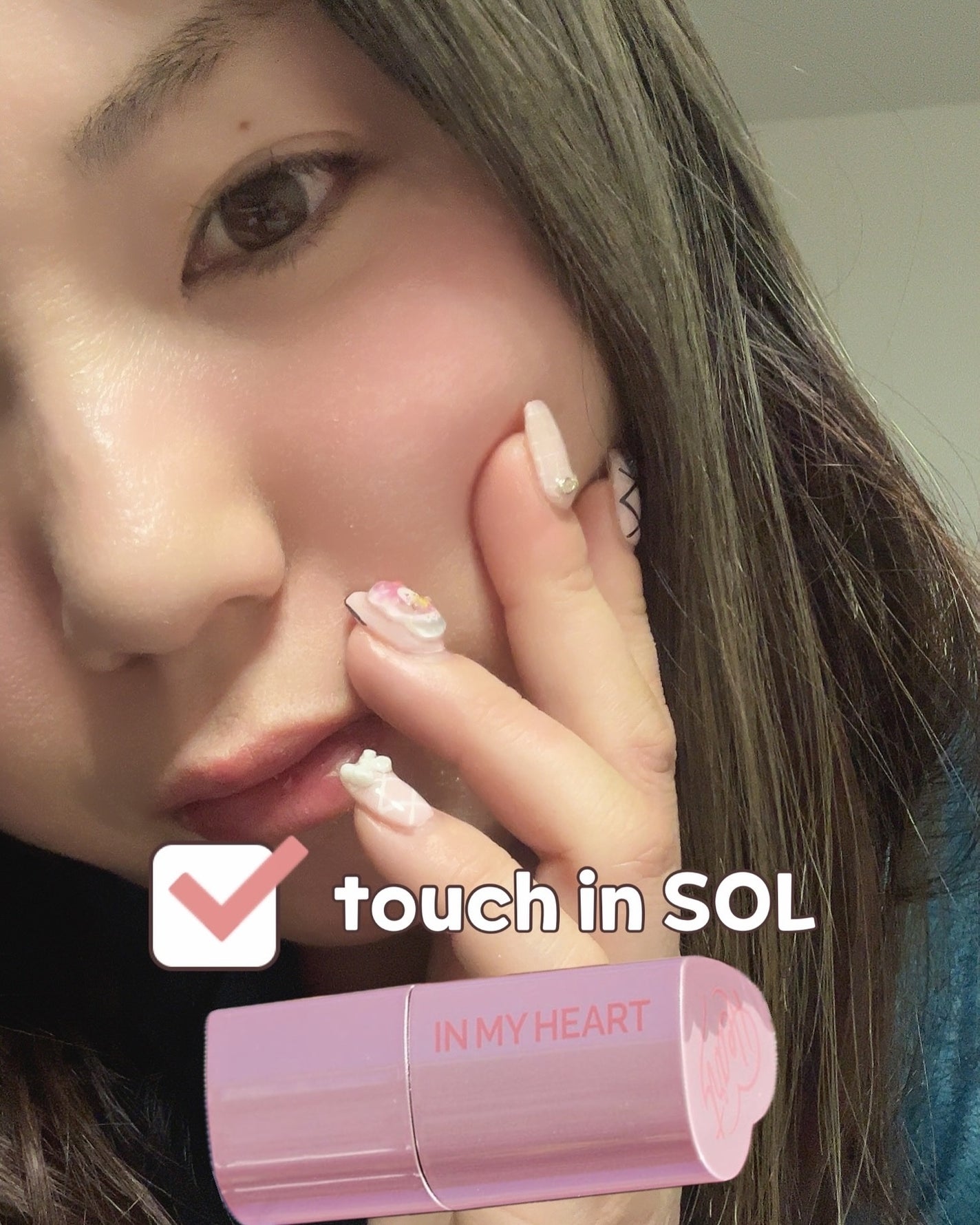 タッチインソール チークブラッシャー/touch in SOL /ジェル・クリームチークを使ったクチコミ(1枚目)