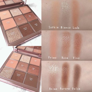 The Bella collection eyeshadow palette/CELEFIT/パウダーアイシャドウを使ったクチコミ（4枚目）